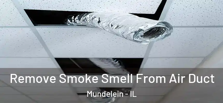 Remove Smoke Smell From Air Duct Mundelein - IL
